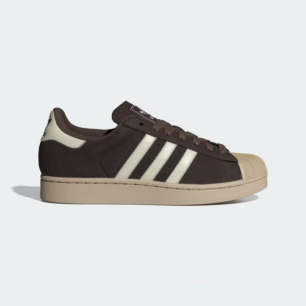 Size 10.5 - [NEW] Men's adidas Superstar 2 Shoes 'Aurora Coffee' IH9314